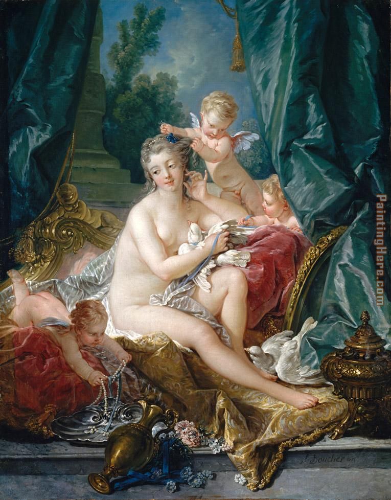 Francois Boucher The Toilet of Venus